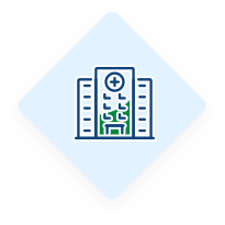 Hospital Insurance Icon.