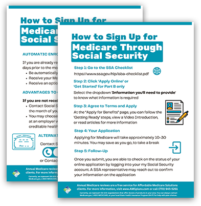 Signup Through Social Security PDF thumbnail.