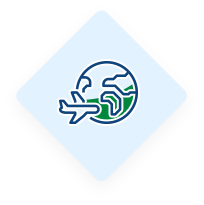 Travel Insurance Icon.